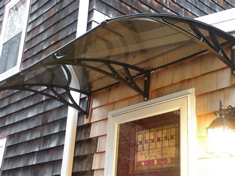 polycarbonate door awnings for homes